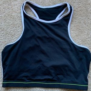 Fabletics High Neck Crop Top